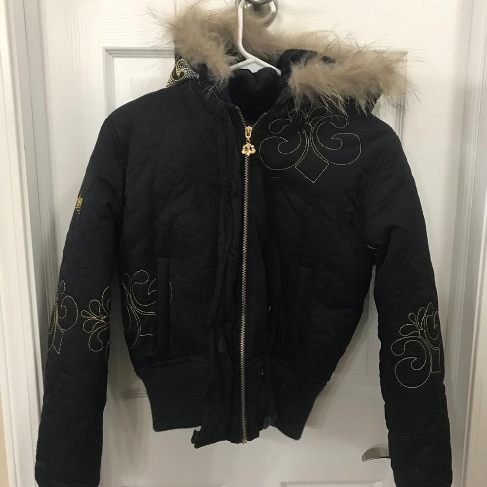 Beyoncé Dereon Fur Winter Puffer Coat